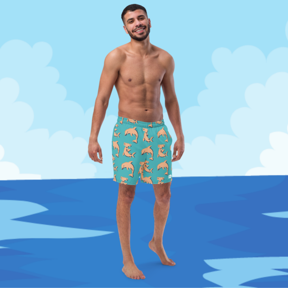 Traje de baño delfín para hombre