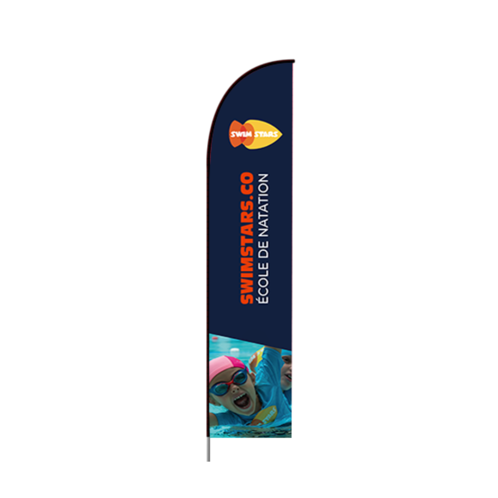 Advertising flag 2.4 m