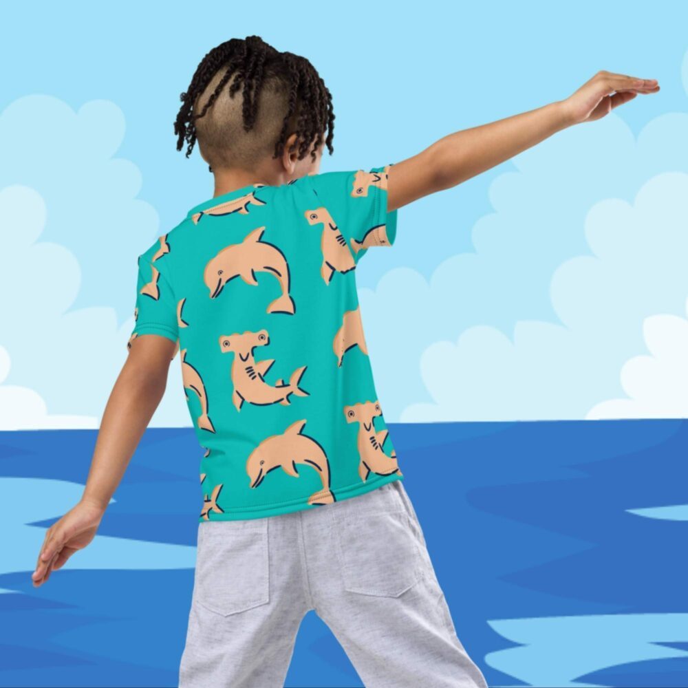 Children's crew-neck T-shirt