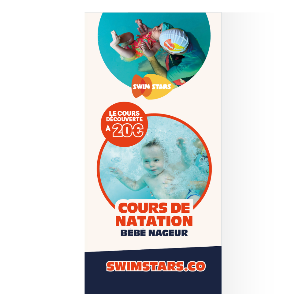 Baby Swim Flyers - x1000