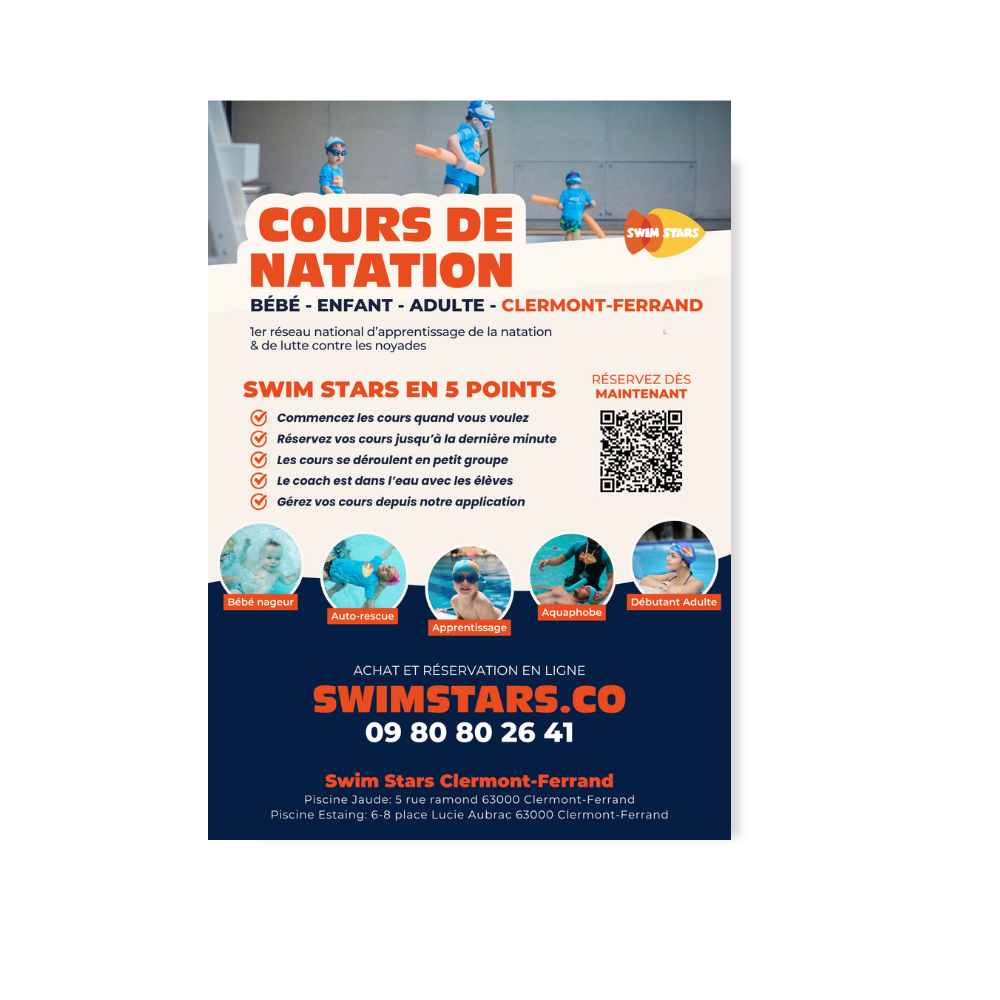 Cartel A3 Clermont Ferrand x25