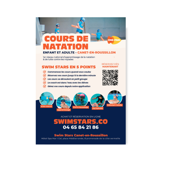 Poster A3 Canet-en-Roussillon x25