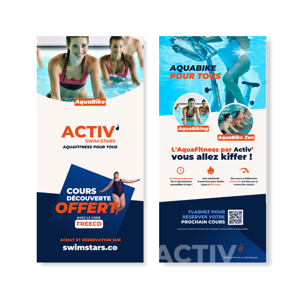 Flyer Activ CD Gratis Aquabike x1000