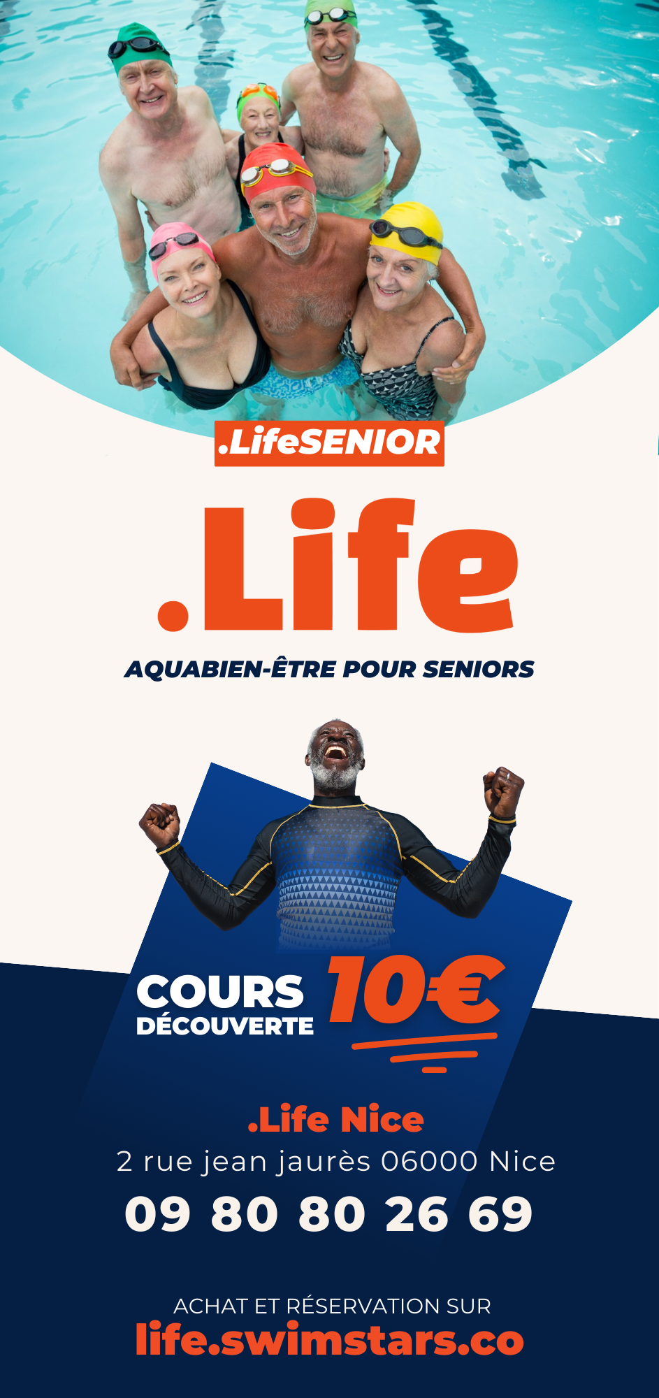 Volantes personalizados Curso Senior Life Discovery 10€ X1000