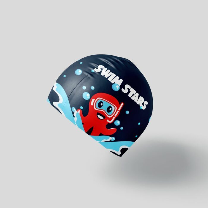 Gorro de natación de silicona para niños Swim Stars