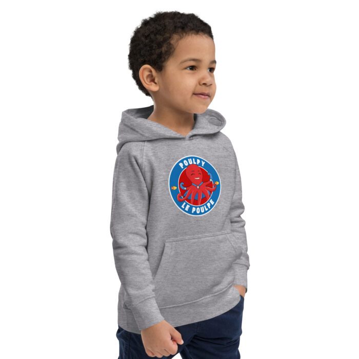 Sudadera con capucha para niños Poulpy