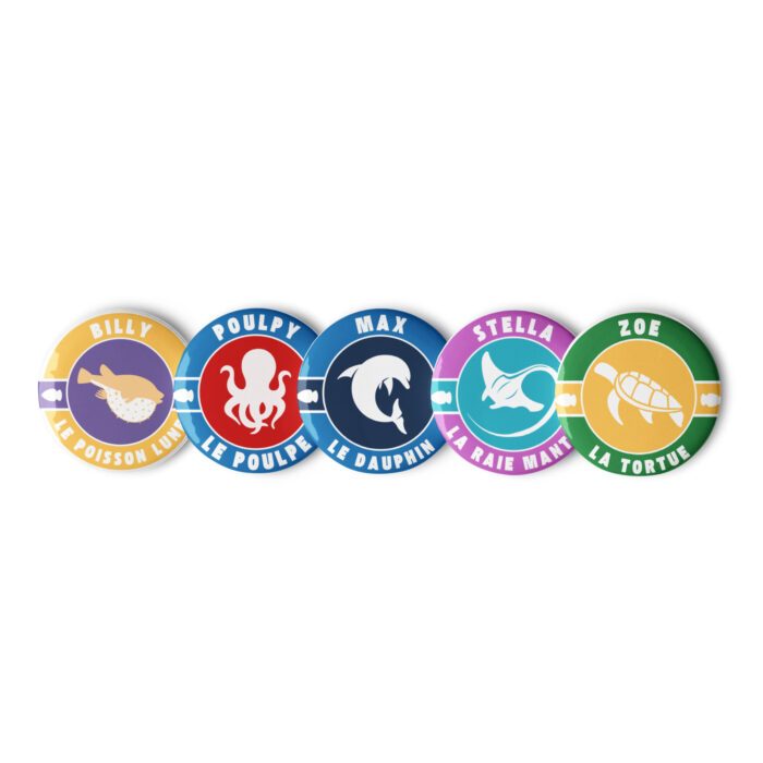 Insignias de guardianes del océano