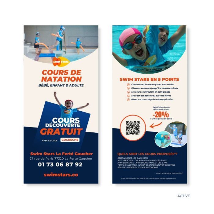 Volantes curso descubrimiento CD Creche La Ferté Gaucher
