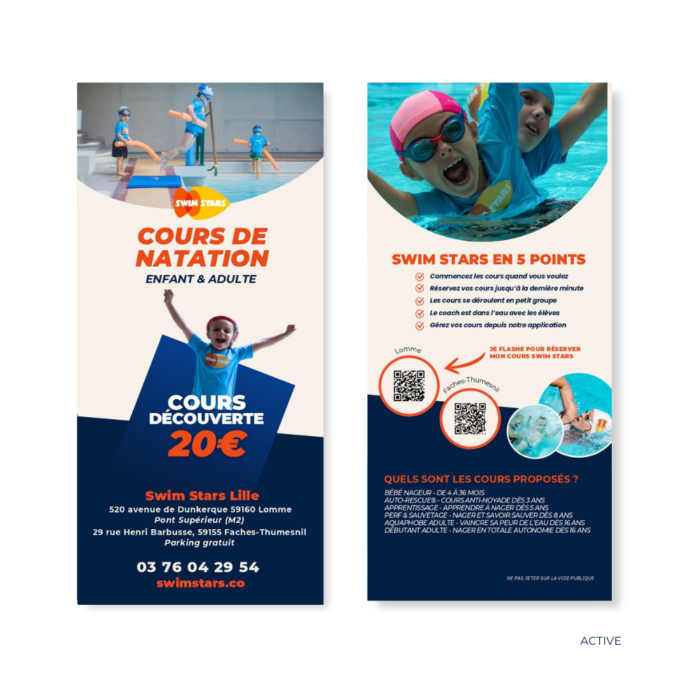Folletos del curso de descubrimiento de CD Lille